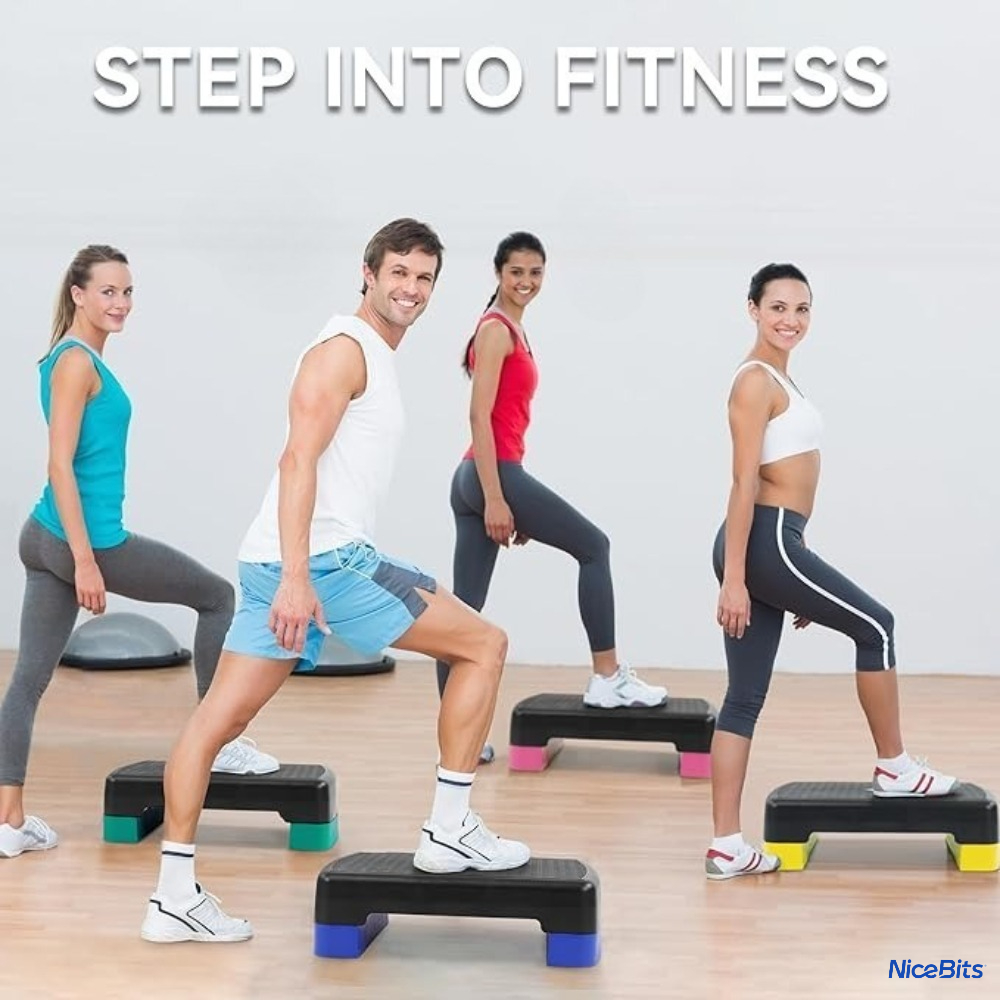 Height Adjustable Aerobic Step - Leg Home Gym Workout 评论和价格