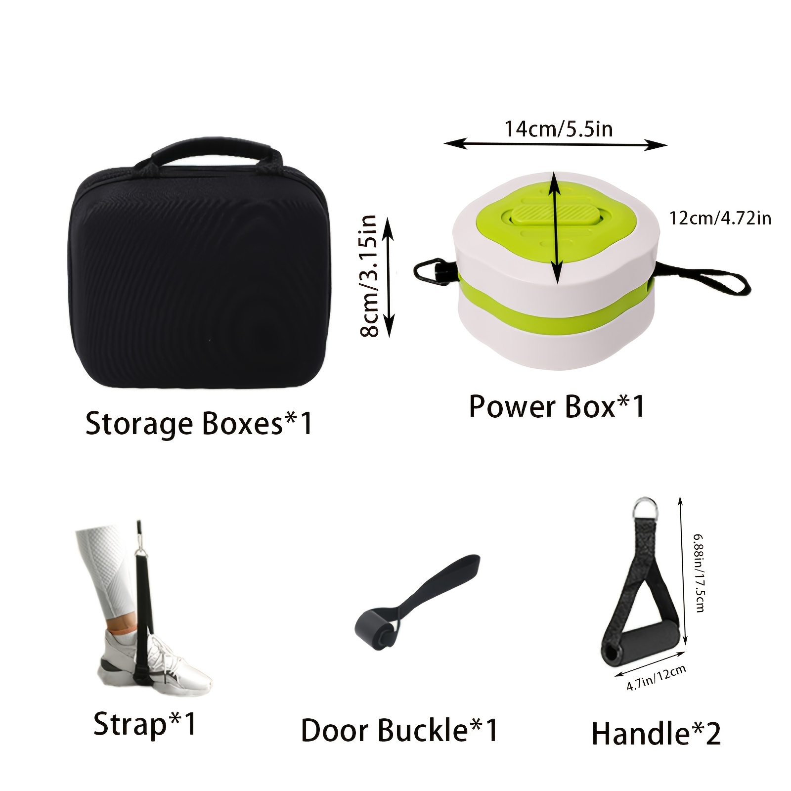 Portable Retractable Cable Tra - Home Gym Equipment Set 评论和价格
