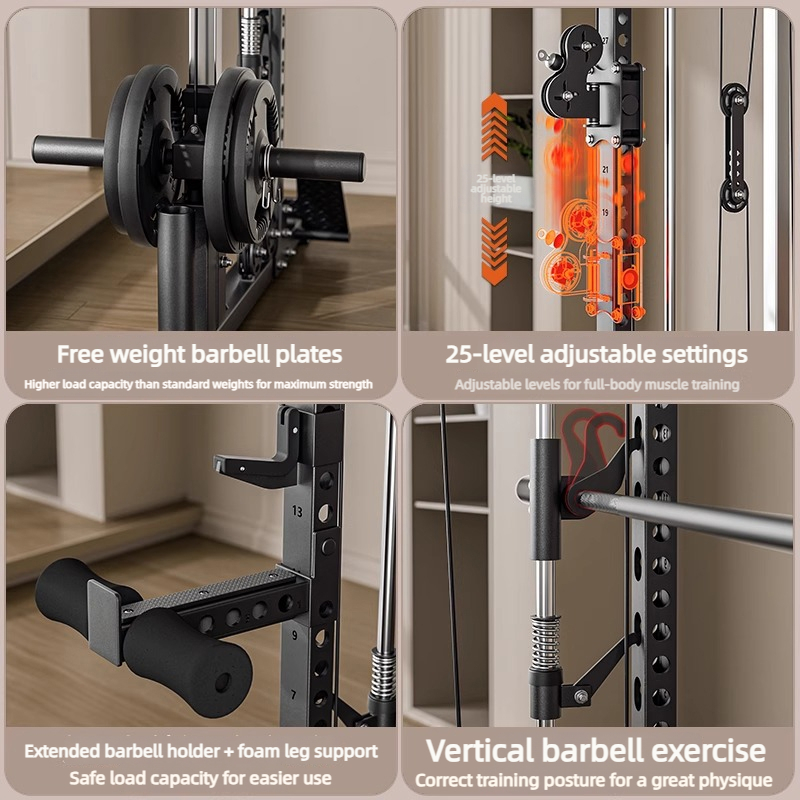 Professional All-In-One Smith  - All In One Gym Home Equipment 评论和价格